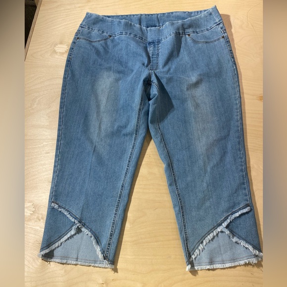 Slim-Sation Jean Ankle Pants. 22W (EA) - Picture 6 of 12